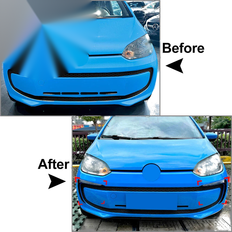 Volkswagen UP Front Bumper Side Splitters Spoiler (2011-2015)