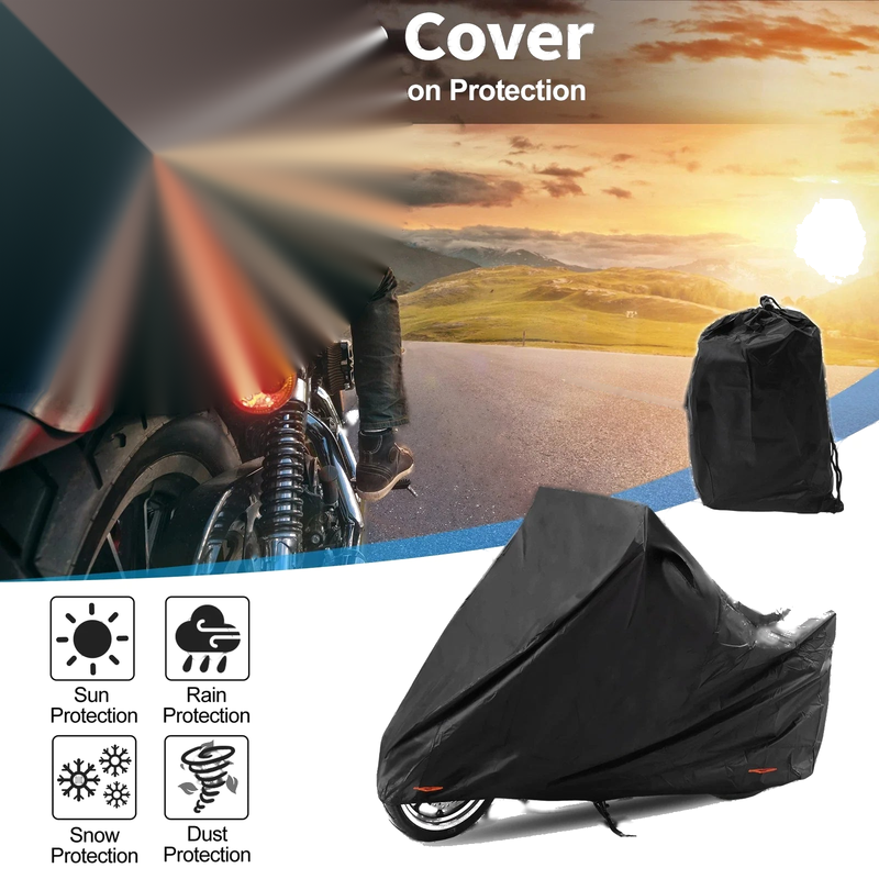 Honda Super Cub Motorcycle Cover 301D-PU Black (2017-2023)