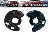 TOYOTA 4RUNNER PRADO GX470 2 x Disc Brake Dust Cover (2003–2009)