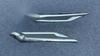 Toyota RAV4 Chrome Front Eyebrow Side Stripe Cover Trim (2019-2023)