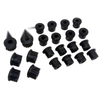 Sierra SJ410 SJ413 LJ50 LJ80 Front & Rear Rubber Leaf Spring Bush Kit
