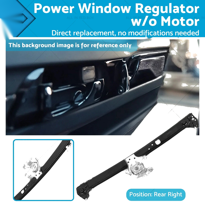 BMW X5 E53 Rear RH Power Window Regulator (2000-2006)