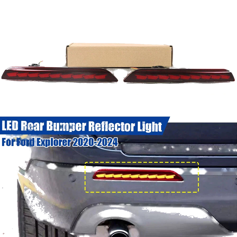 Ford Explorer Rear Bumper Reflector/Brake/Tail Parking Lights (2020–2024)