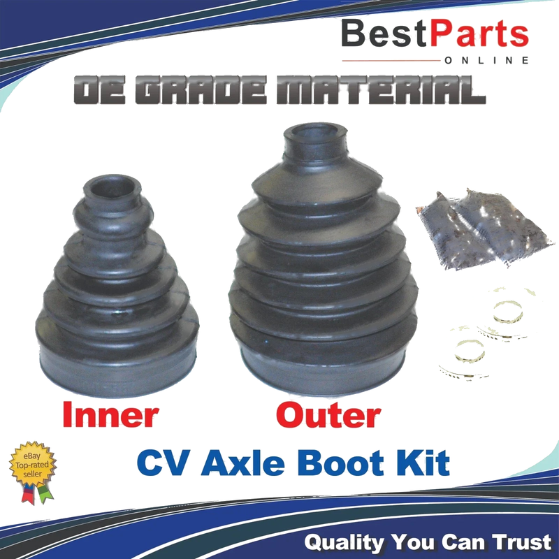 C70 S40 Volvo FWD Inner & Outer CV Axle Boot Repair