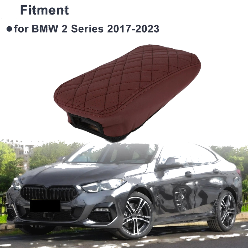 BMW 2 Series (2017-2023) Wine Red Center Console Cover