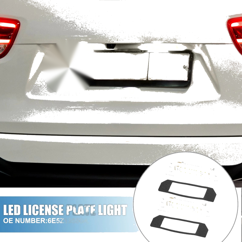 Ford Fusion LED License Plate Lights (2006-2012)