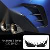 BMW 3 Series G20 Black Rear Bumper Air Vent Trim Cover (2019–2022)