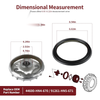 Honda Rancher 350 TM / TE Front Brake Drum & Seal 2x4 (2000–2006)
