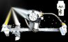 Ford Falcon Rear Left Window Regulator With Motor 2 Pins (1998–2008)