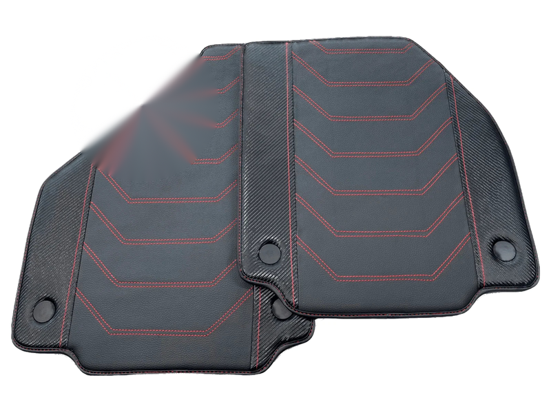 Ferrari F8 Spider AutoWin Leather Floor Mats (2020-2023)