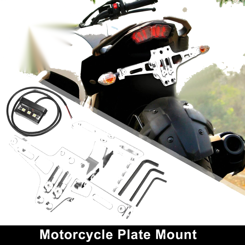 Motorcycle Motorcycle License Bracket E-liminator Turn Signal
