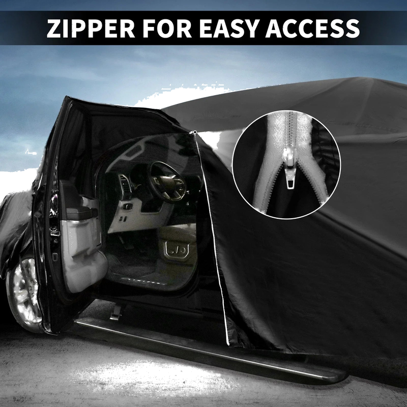 Toyota Grand Highlander Waterproof Car Cover with Driver Door Zipper (2024)
