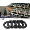Oil Seal / 40x62x9mm / Seal Ring Rotary Shaft Seal Nitrile Rubber 5 Pcs