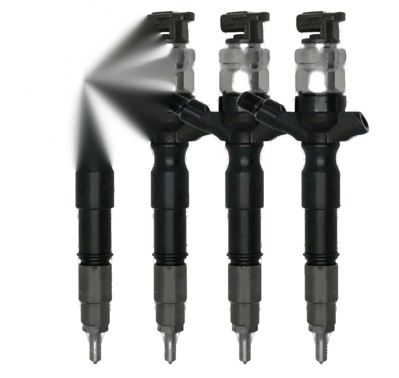 Toyota Hilux Hiace D4D 1KD-FTV 2KD-FTV Fuel Injector 4x (2004–2023)