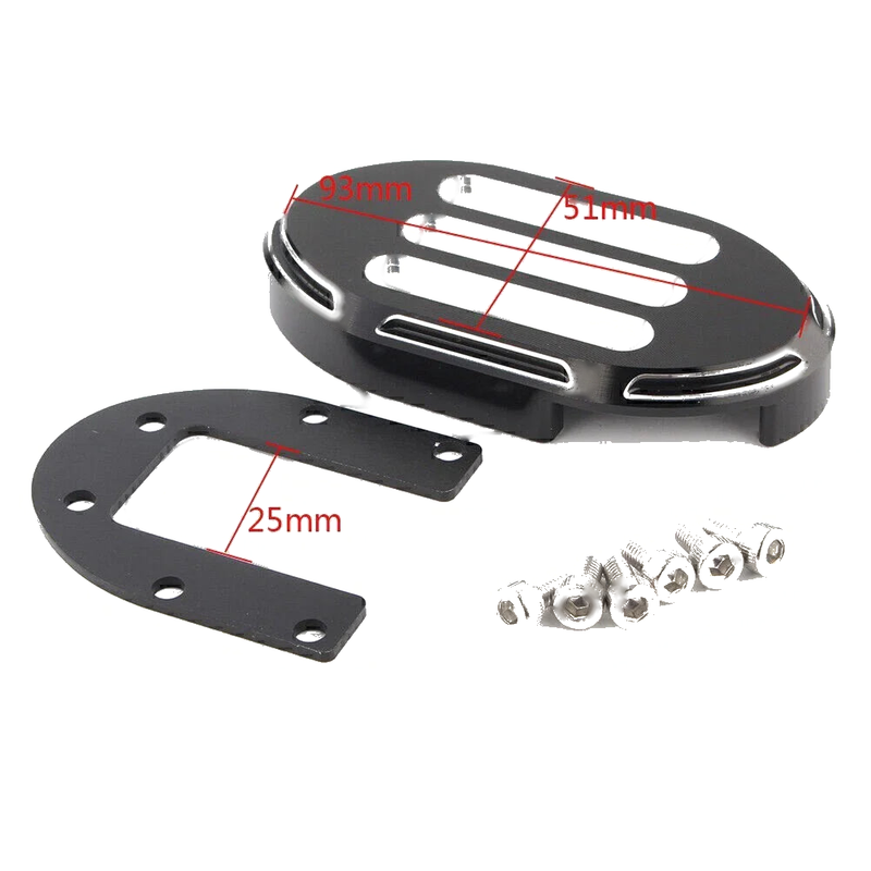 Harley Dyna V-Rod Sportster XL883 1200 Foot Pegs Brake Pedal Cover (2004-2023)