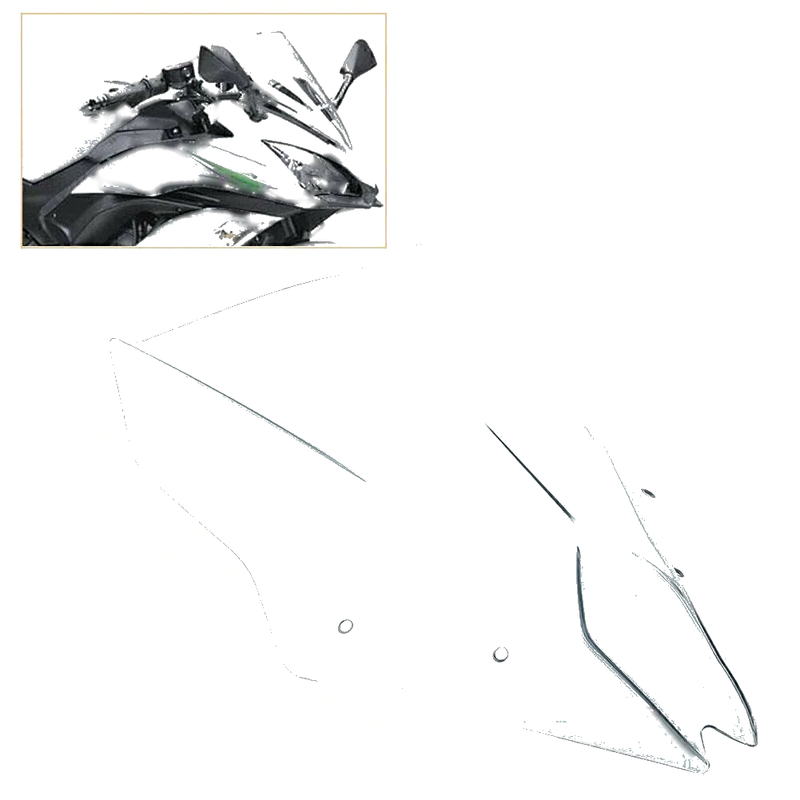 Kawasaki Ninja 650 Windscreen Deflector (2017-2019)