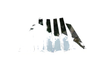Cadillac XTS Chrome Steel Pillar Post Panel Cover Trim (2013–2019)