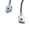 Nissan Patrol GU Y61 GQ Y60 Extended Braided Brake Lines (1997-2023)