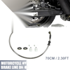 Set 70cm 2.30ft Hydraulic Brake/Clutch Line Hose with Screws