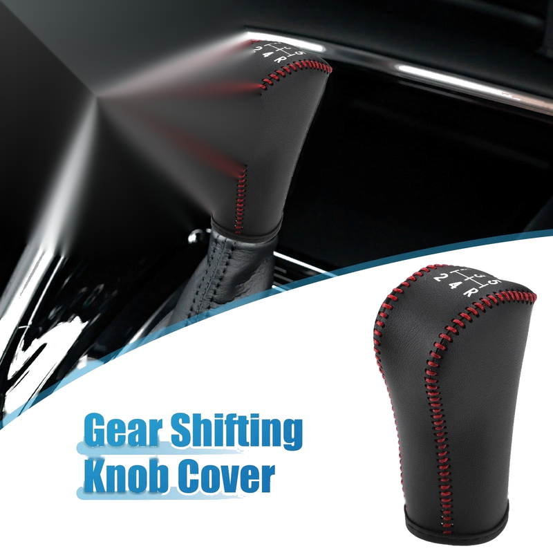 Nissan Tiida Gear Shifting Knob Cover Trim 2005-2010 Black Red