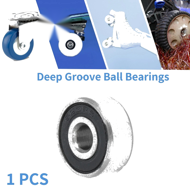 Scooter Skateboard Wheel Deep Groove Ball Bearings 3x10x4mm 1 Pc
