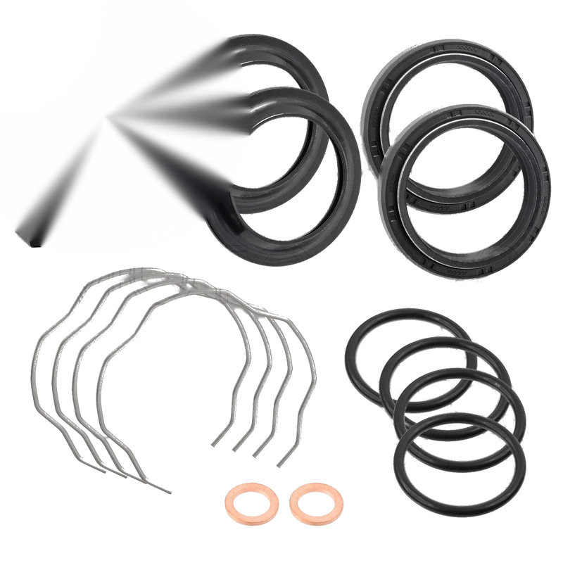 Honda Shadow VT750 Fork Dust Oil Seals 41x53x8/10.5mm (1998–2003)