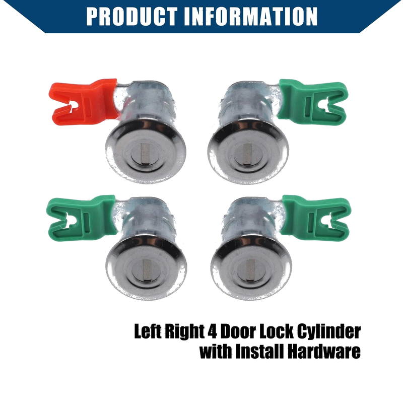 Ford E150 E250 E350 Ignition Switch Door Lock Cylinder w/ Key (2004-2014)