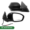 Nissan Altima 2019-2023 Manual Folding Black Right Side Door Mirror