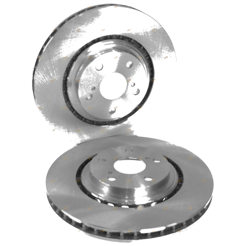 Toyota Kluger 2 x Front Disc Brake Rotors (2007–2020)