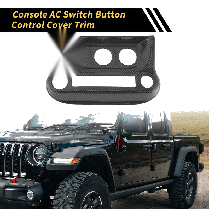 Jeep Wrangler JK JKU AC Switch Button Control Cover Trim (2011-2017)