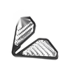 Silver Car Door Corner Covers Bumper Protectors