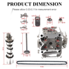 Polaris 500 Cylinder Head Rocker Arm Camshaft Valve Kit (1996-2014)