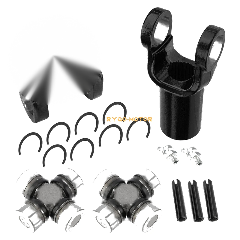 Polaris General 1000 2 x Front Prop Shaft Yoke & U-Joint Kit (2016–2017)
