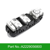 Mercedes W213 E-Class Power Window Switch Black(White Light) (2016–2023)