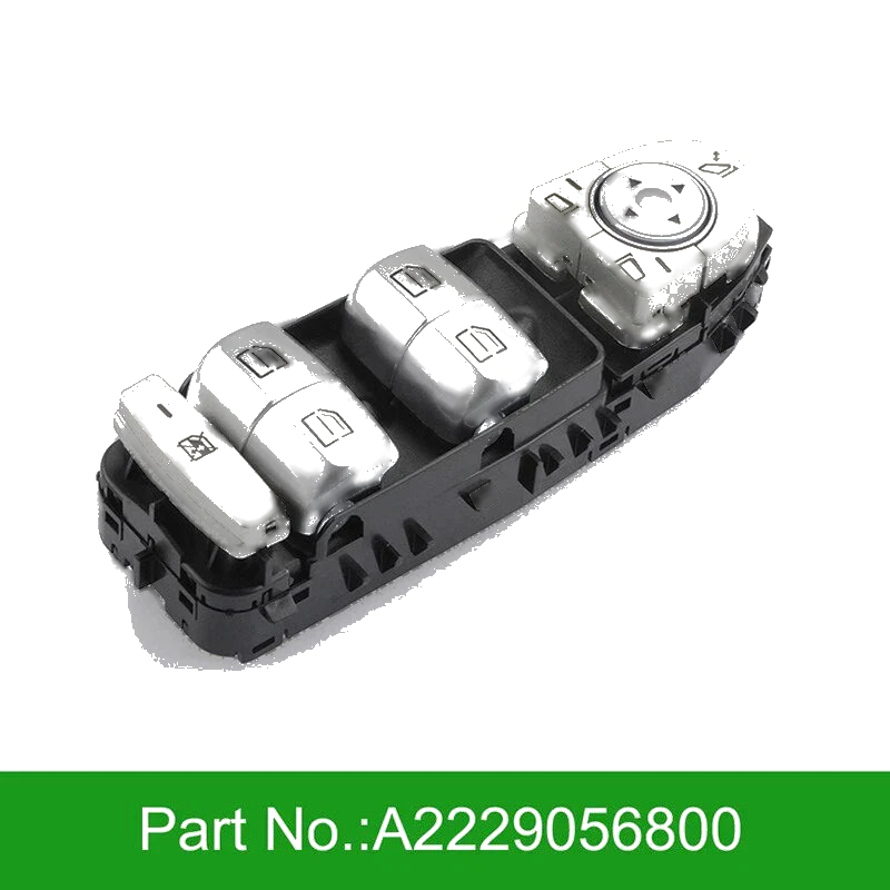 Mercedes W213 E-Class Power Window Switch Black(White Light) (2016–2023)
