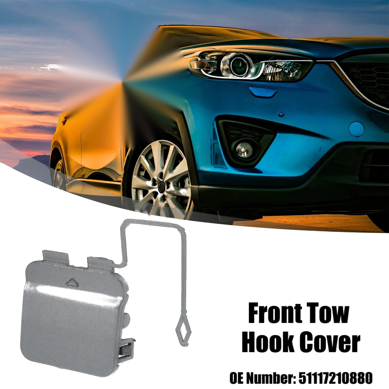 BMW 7 Series F01 / F02 Gray 1x Front Bumper Tow Hook Cover