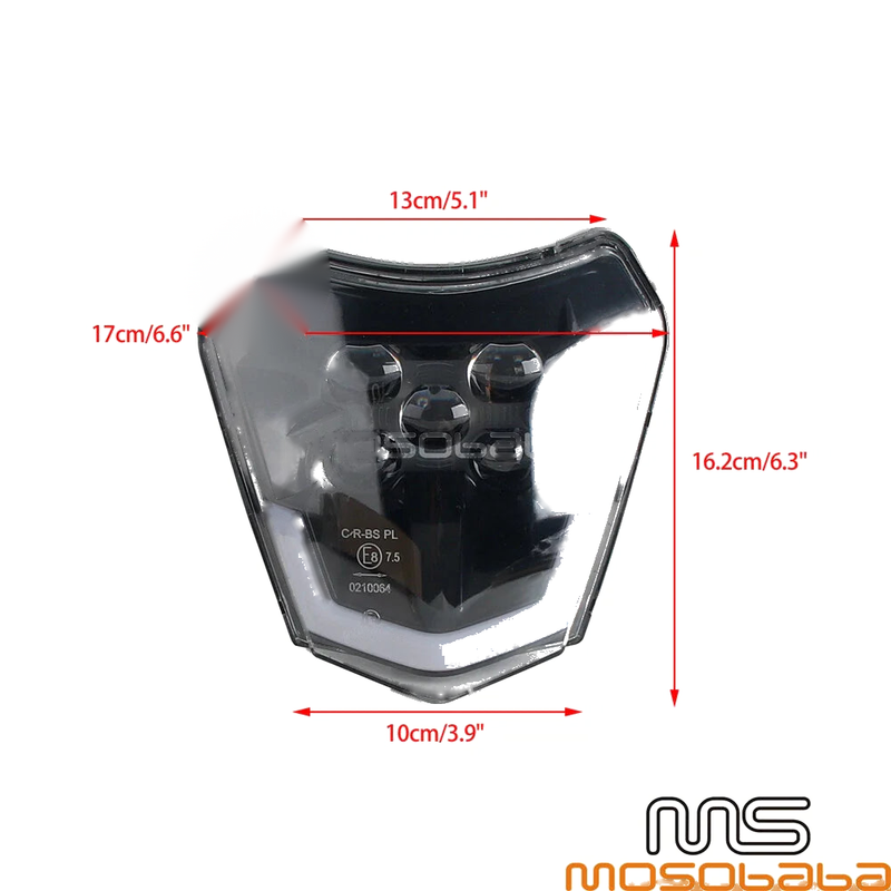 KTM 300 EXC XC-W 350 450 500 EXC-F 690 Enduro R LED Headlight