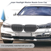 BMW 740i Front Right Side Bumper Headlight Washer Nozzle Cover Cap