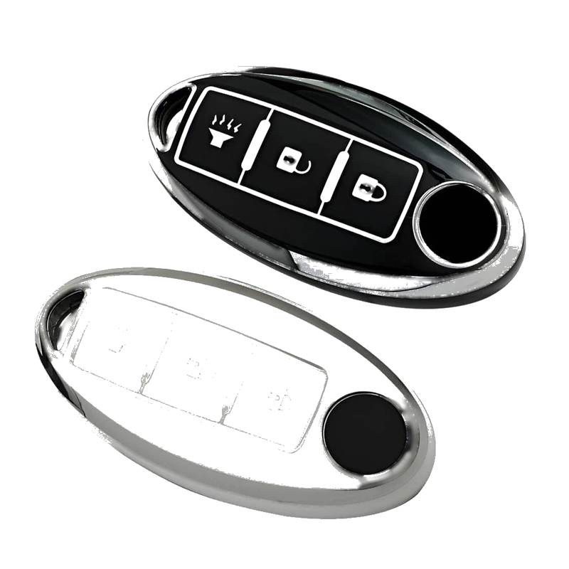 Nissan Qashqai Leaf Tiida 3 Button Key Cover Housing (2006-2023)