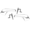 Vauxhall Corsa Front Left & Right Interior Door Handles w/ Brackets (2006-2014)