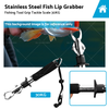 Stainless Steel Fish Lip Grabber Gripper Fishing Tool Grip Tackle Scale 30KG
