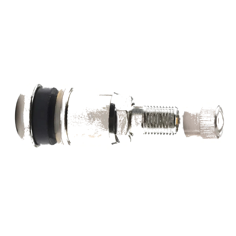 TR525 4 x Tire Valve Stem with Dust Caps (Fits Various Models)