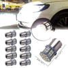 BA15S 1156 10 x 50SMD LED Tail Turn Signal Light Bulbs