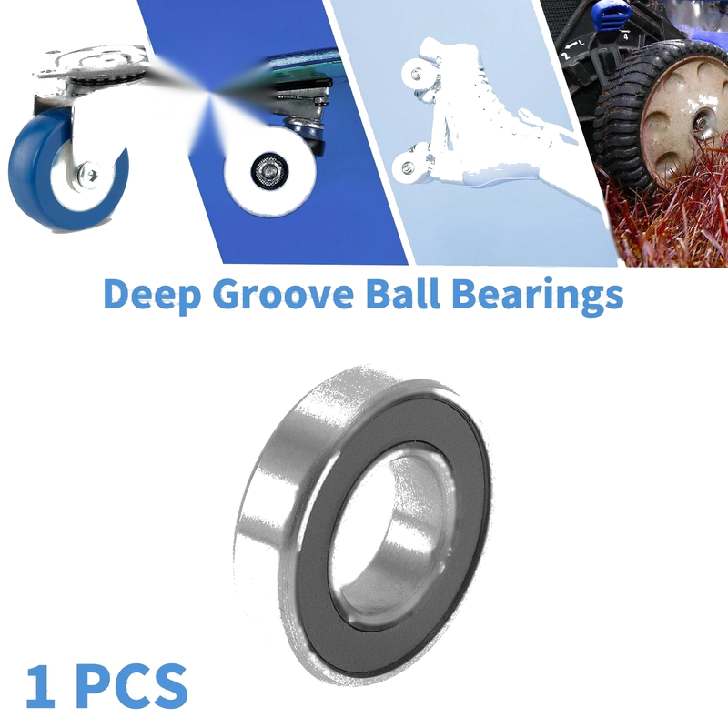 Scooter Skateboard Wheel 12x24x6mm Deep Groove Ball Bearings P2