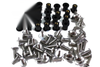 Yamaha TZR 125 R Stainless Steel Fairing & Screen Bolts Wellnut (1993–1993)