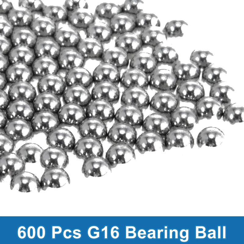 G16 Bearing Ball 3mm Steel G16 Precision Ball Silver Tone 600 Pcs