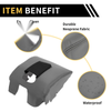 GMC Sierra 1500 Console Lid Armrest Cover Microfiber Leather Dark Gray