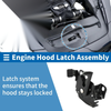 Honda Fit Saloon Hood Latch Assembly (2003-2006)