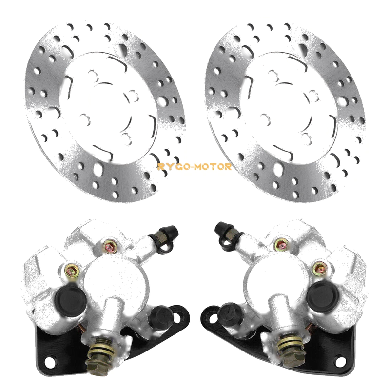 Yamaha Big Bear 350 400 YFM350 YFM400 Front Brake Calipers & Brake Rotors