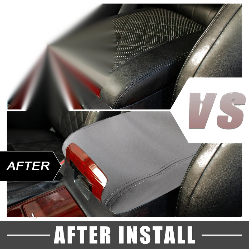 Jeep Grand Cherokee Gray Center Console Seat Armrest Cover (2011-2020)